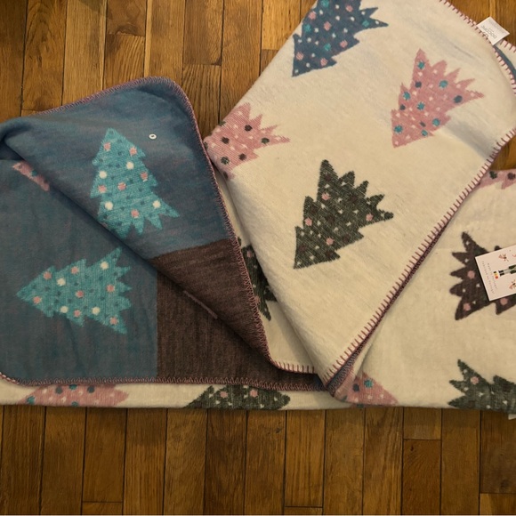 BNWT by DOCOFIL BEAUTIFUL CHRISTMAS BLANKET - Picture 5 of 6